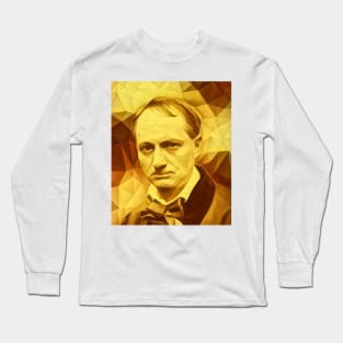 Charles Baudelaire Portrait | Charles Baudelaire Artwork 9 Long Sleeve T-Shirt